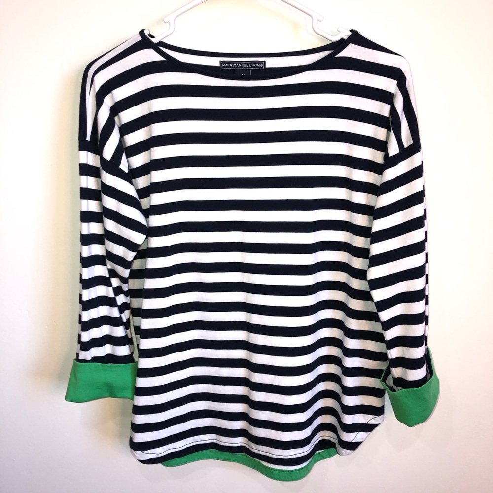 American Living Striped Top